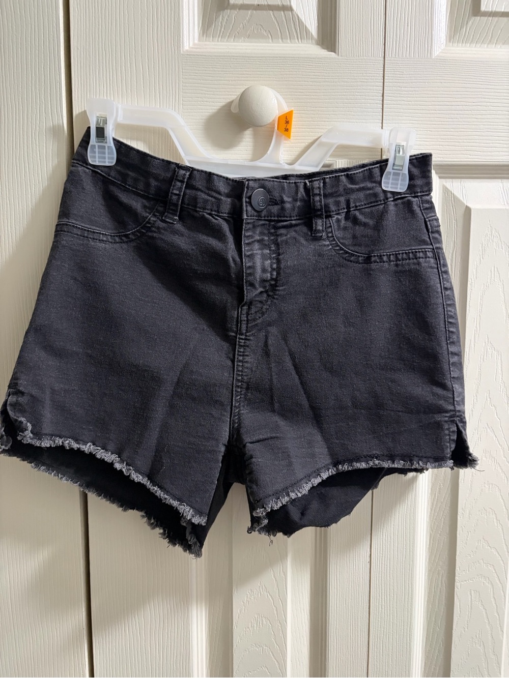 Cotton On Black Frayed Hem Women's Jean Shorts